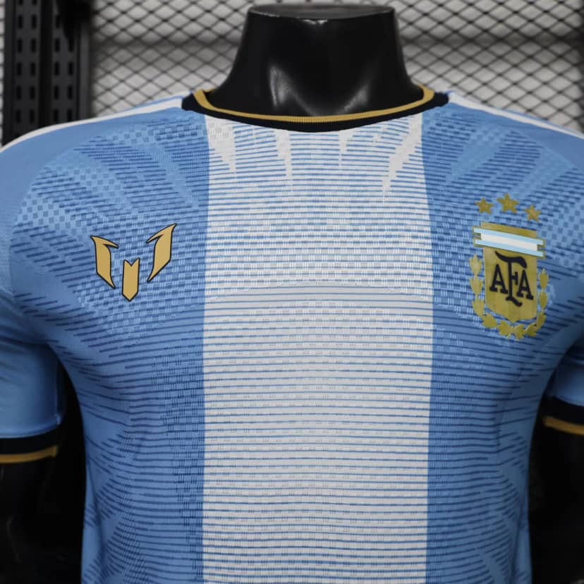 2026 Player Version Argentina Messi Farewell Commemorative Jersey--2