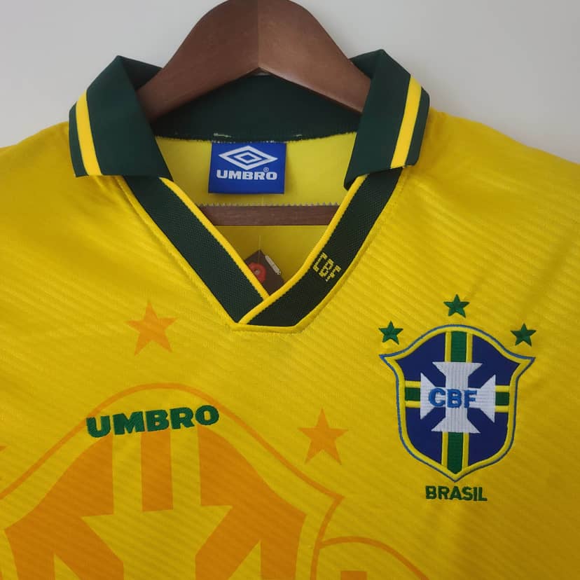 Camisola Retro Brasil Principal 1994--2