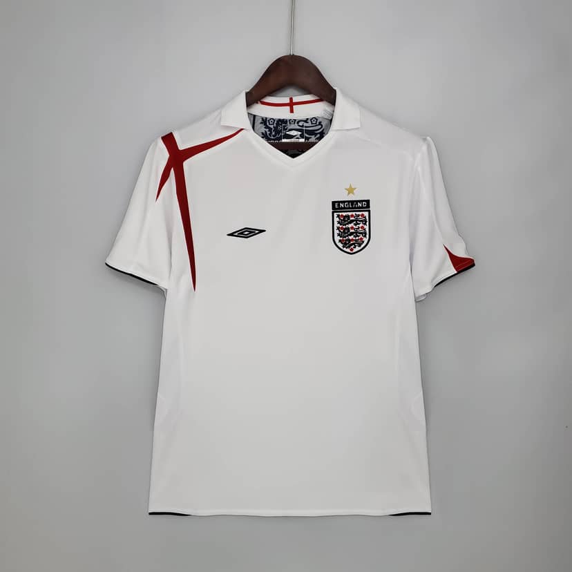 Maglia Retro Inghilterra Home 2006