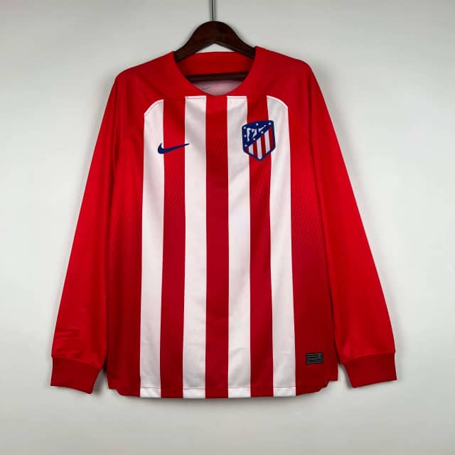 Koszulka Atlético Madryt domowa 2023/24 z długim rękawem