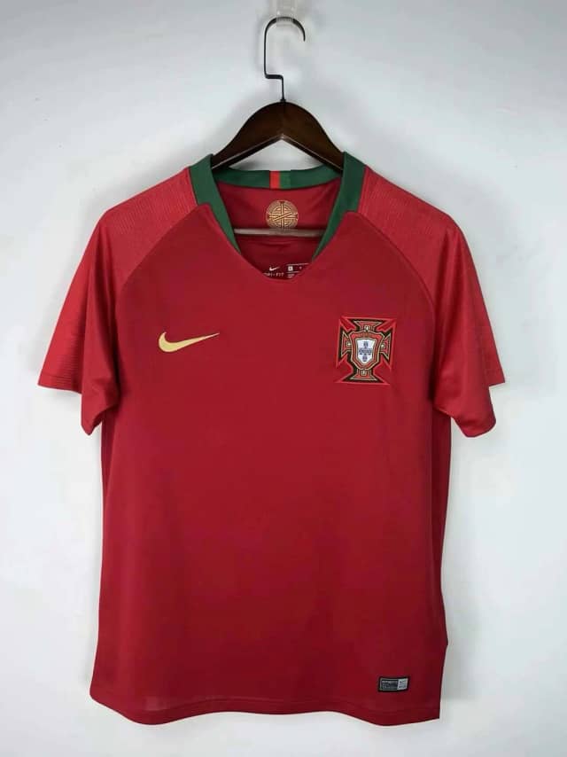 Koszulka Retro Portugalii domowa 2018