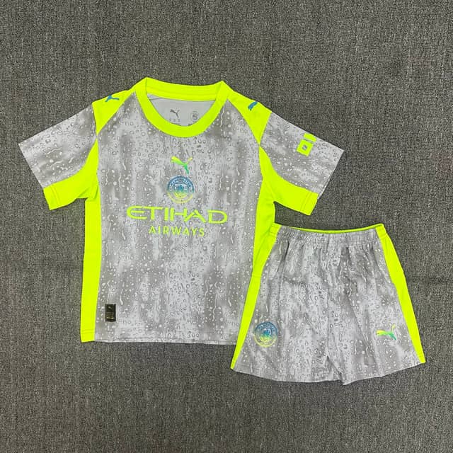 Maillot Kit Enfant Manchester City Third 2025/26