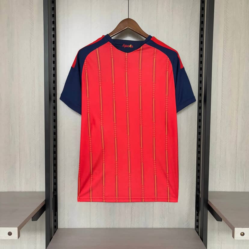 Camiseta España Primera Equipación 2026 Campeona Dos Estrellas--1