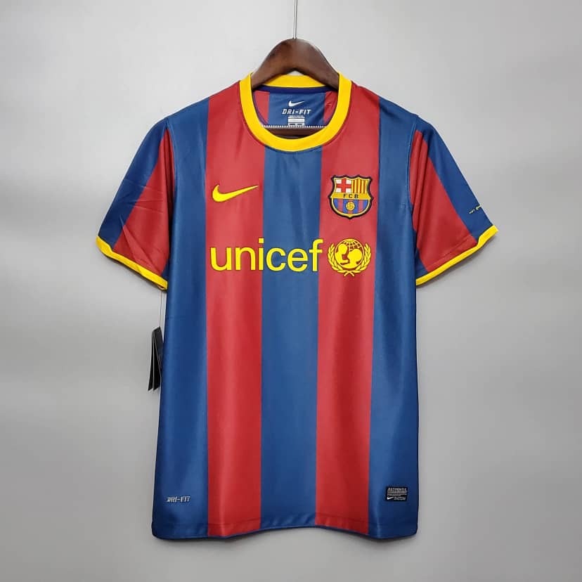 2010/2011 Retro Barcelona Home Shirt