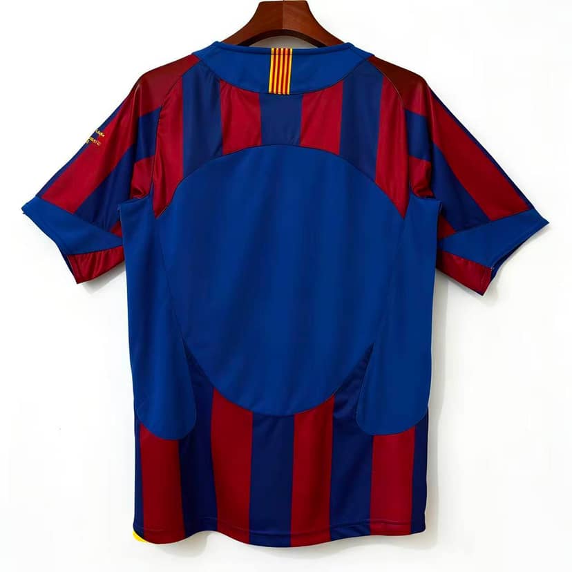 2005/2006 Retro Barcelona Home Shirt UEFA Champions League--1