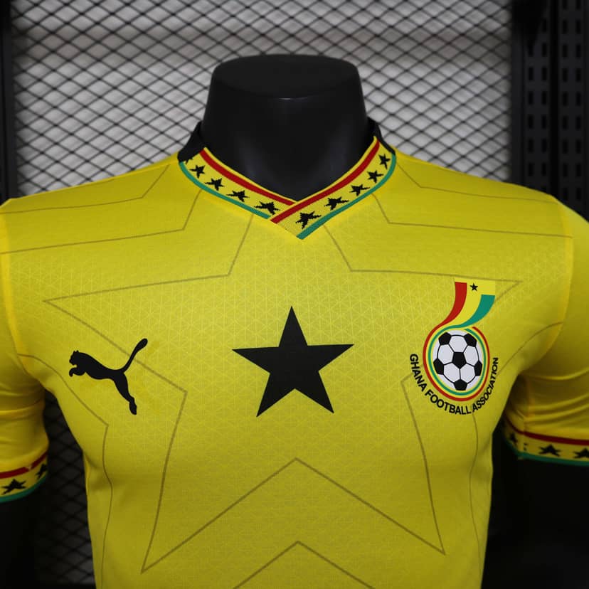 Camisola Ghana Alternativa 2024/25 Versão Jogador--4