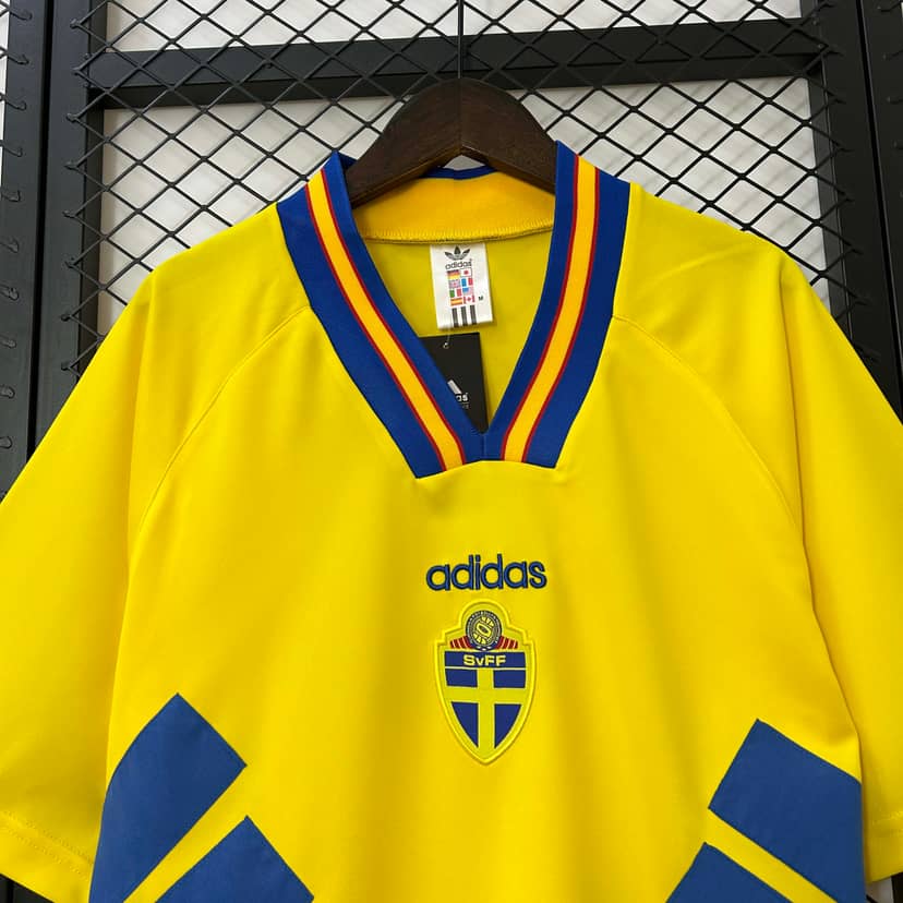 Camiseta Retro Suecia Primera Equipación 1994--2