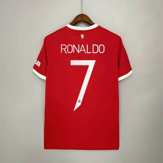 Koszulka Manchesteru United domowa Ronaldo #7 Champions