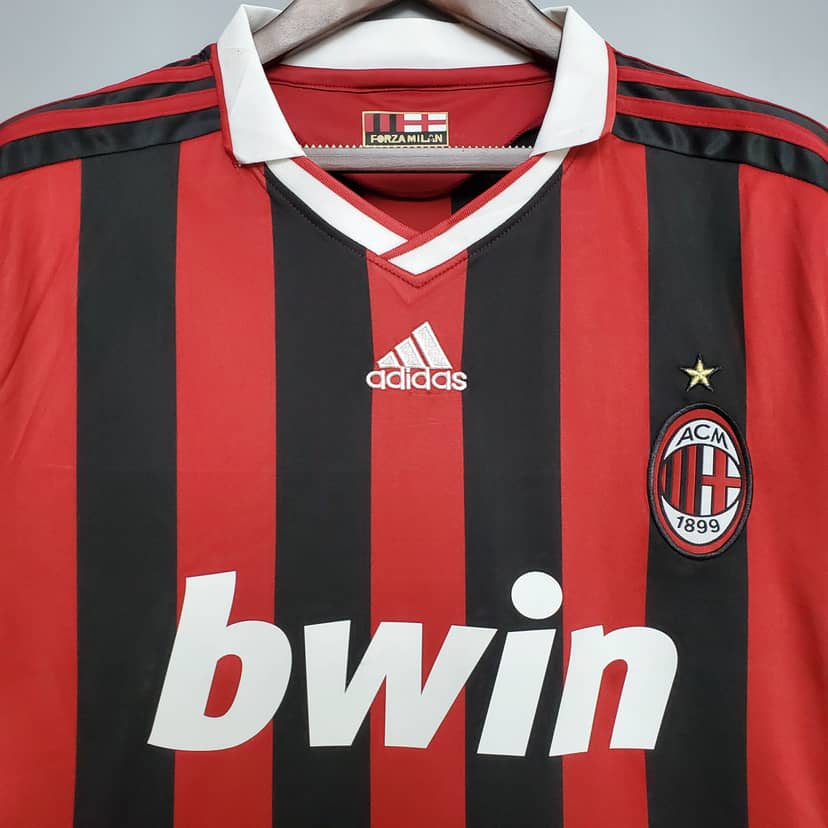 2009/2010 Retro AC Milan Home Shirt--2