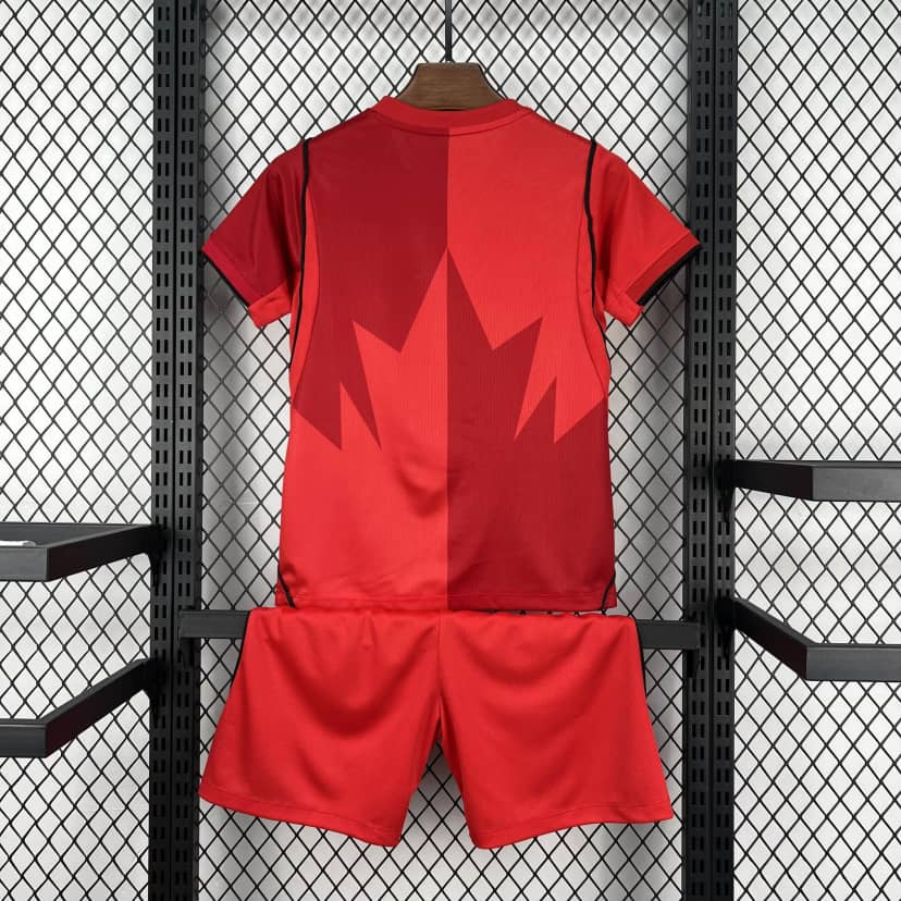 2026 FIFA World Cup Canada National Home Jersey Kids Size--1