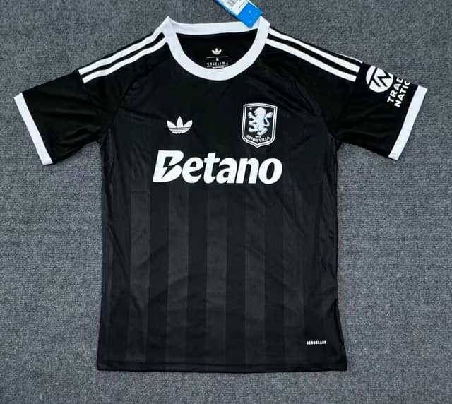 Camisola Aston Villa Guarda-Redes 2025/26 Preta