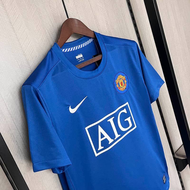 2007/2008 Retro Manchester United Shirt Away--3