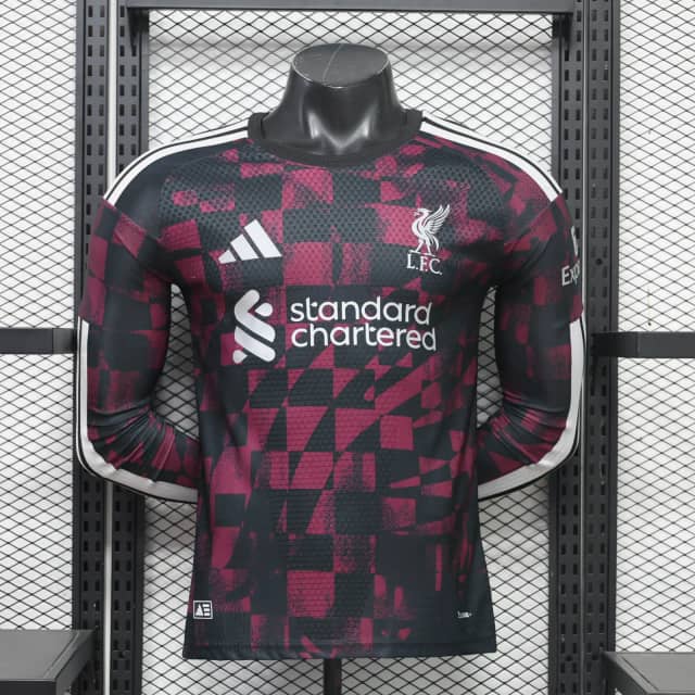 Koszulka Liverpoolu trzecia 2026/27 wersja zawodnicza z długim rękawem