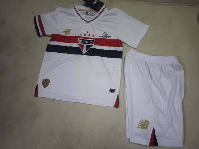 Dziecięcy zestaw São Paulo domowy 2025/26