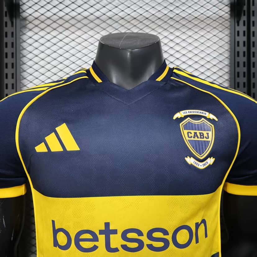 Camisola Boca Juniors Principal 2025/26 Versão Jogador--2