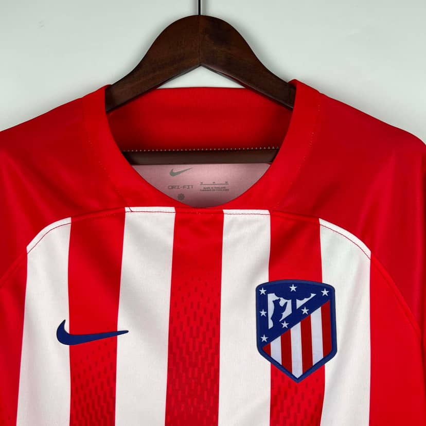 Camiseta Atlético de Madrid Primera Equipación 2023/24 Manga Larga--2