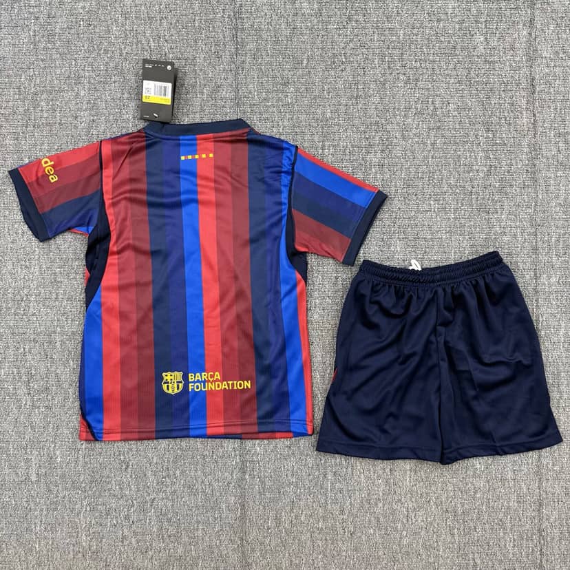 Conjunto Barcelona Principal 2026/27 Criança--1