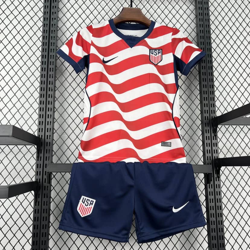 Maillot Kit Enfant États-Unis Domicile 2026--5