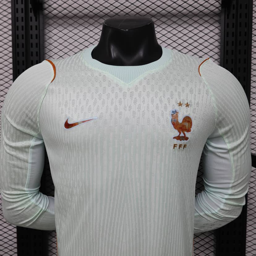 Maglia Francia Away 2026 Player Version Maniche Lunghe--2