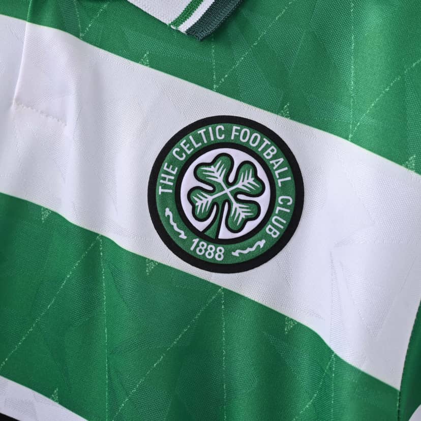 1989/1991 Retro Celtic Home Shirt--4