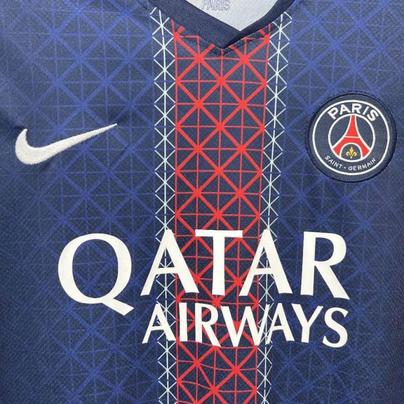 Maglia PSG Home 2025/26 Maniche Lunghe--3