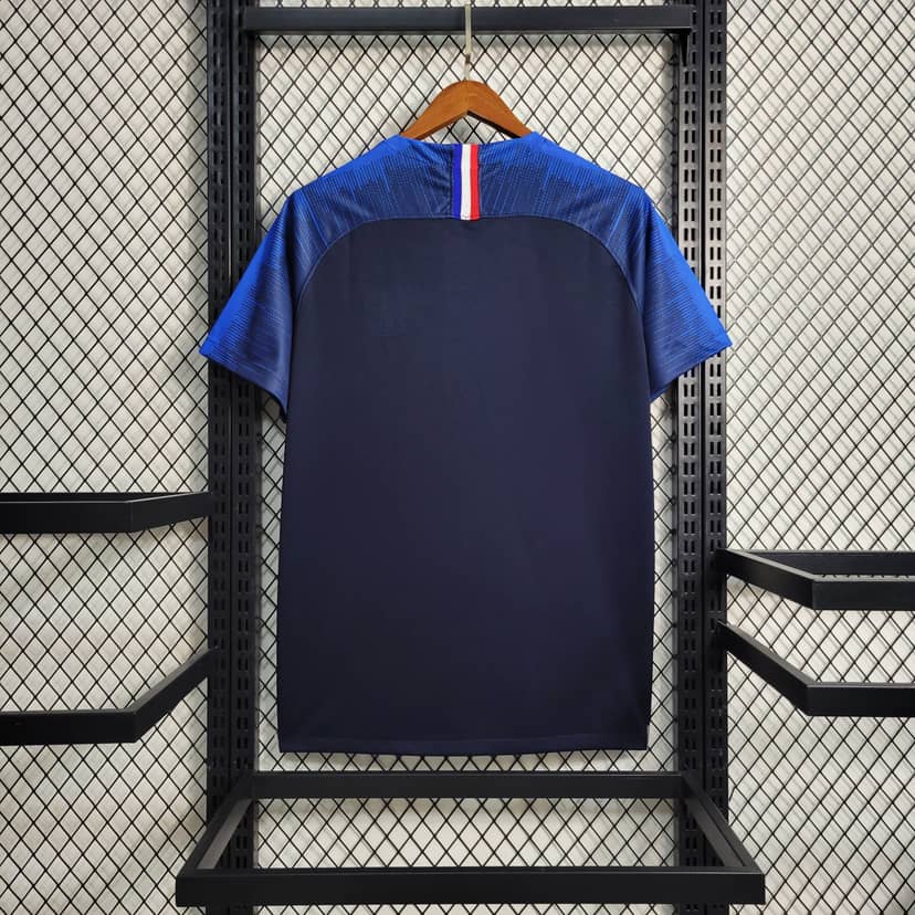 Camiseta Retro Francia Primera Equipación 2018--1