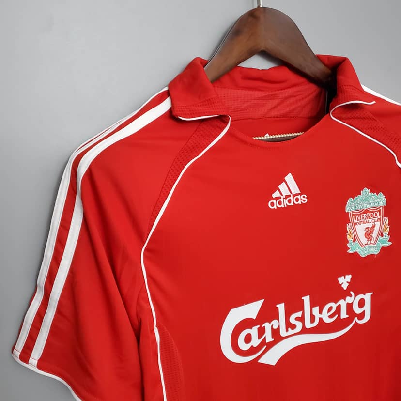 Maillot Retro Liverpool Domicile 2006/07--5