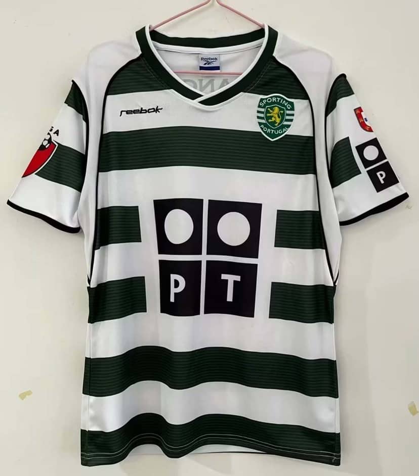 2002/2003 Retro Sporting Lisbon Home Shirt