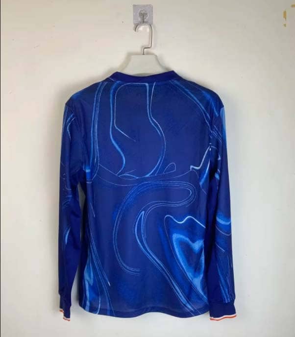 Maglia Chelsea Home 2024/25 Maniche Lunghe--1