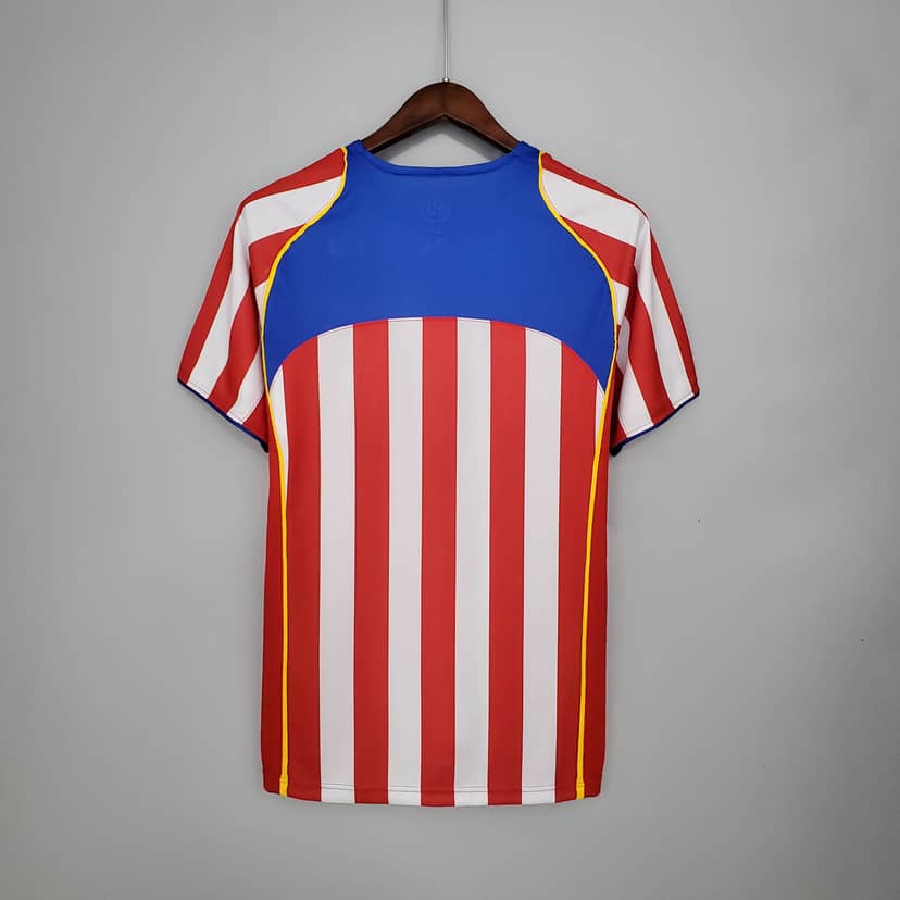 Koszulka Retro Atlético Madryt domowa 2004/05--1