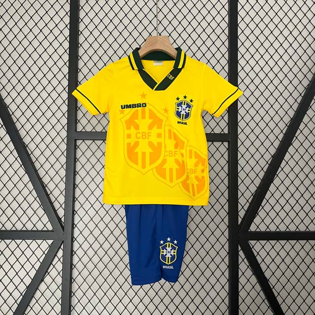 Dziecięcy zestaw Retro Brazylii domowy 1994