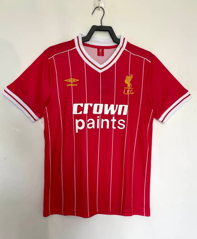 Koszulka Retro Liverpoolu domowa 1982/83