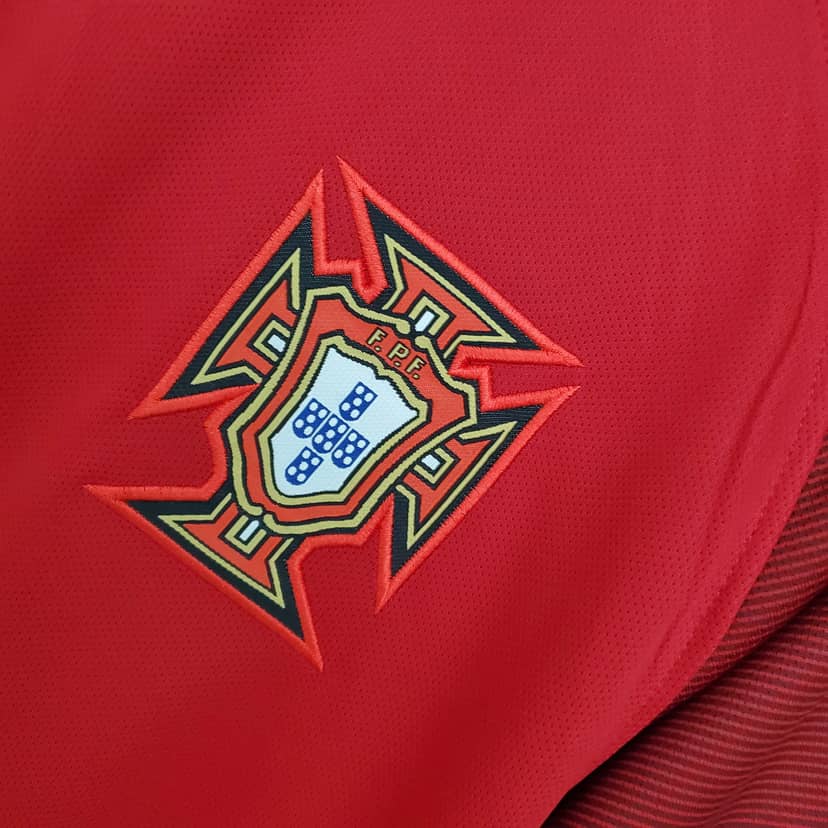 Camiseta Retro Portugal Primera Equipación 2016--6