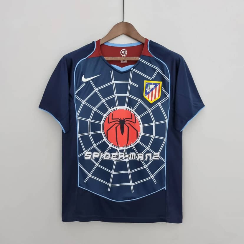 Camiseta Retro Atlético de Madrid Segunda Equipación 2004/05