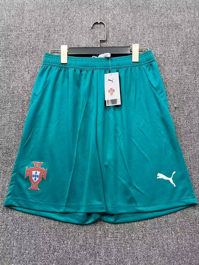 Spodenki Portugalii wyjazdowe 2026 zielone