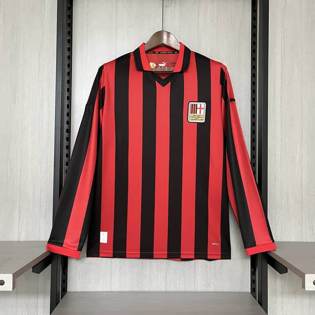 Koszulka AC Milan edycja na 125-lecie 2024/25 z długim rękawem