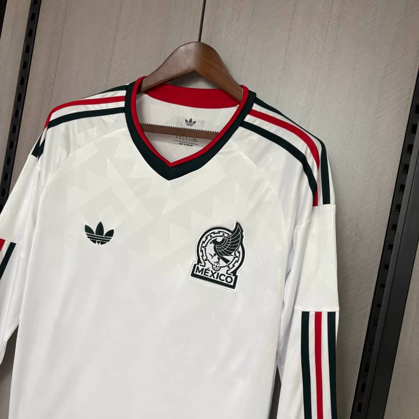 Camiseta México Segunda Equipación 2026 Manga Larga--6