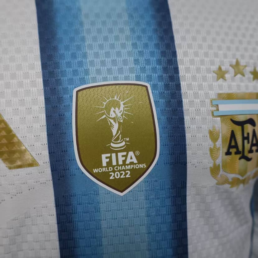 Camisola Argentina Principal 2026 Versão Jogador Manga Longa--5