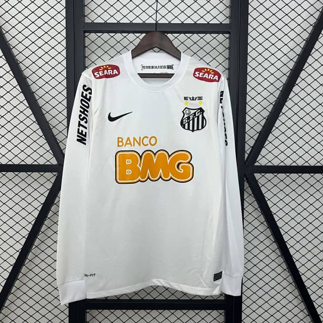 2012 Retro Long Sleeve Santos Home Shirt