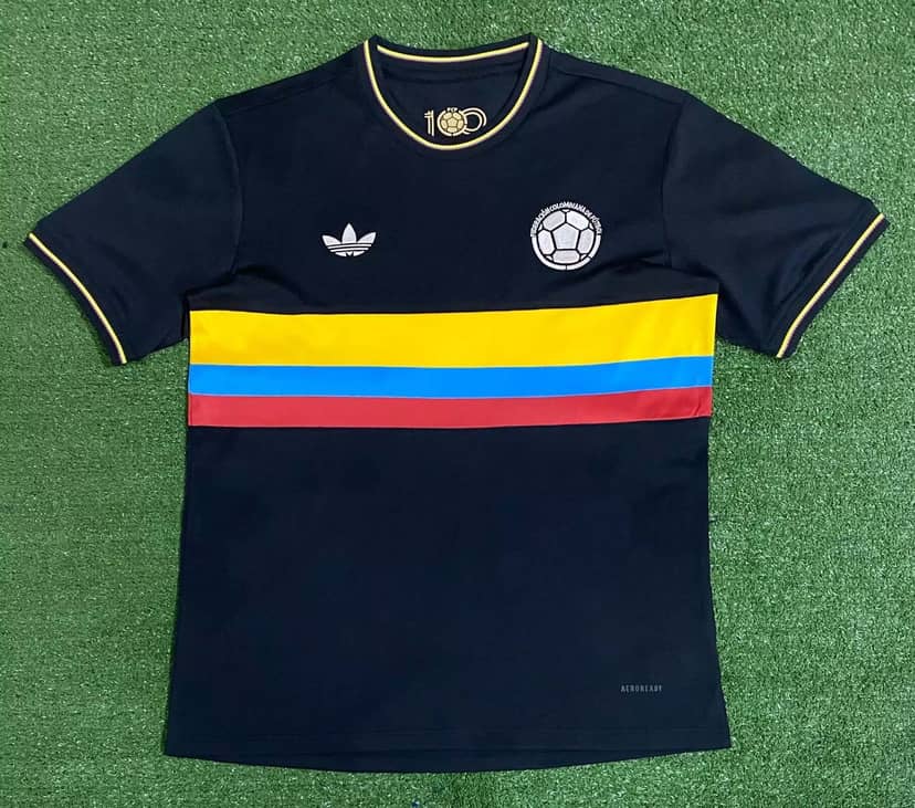Maillot Colombie Édition 100e Anniversaire 2024 Noir