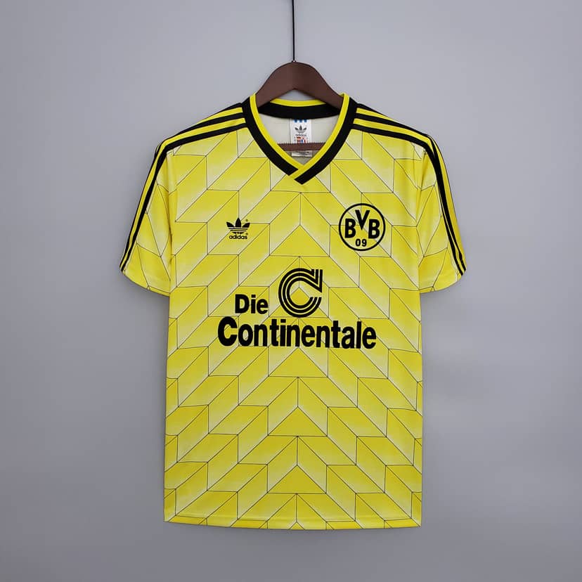 Camiseta Retro Borussia Dortmund Primera Equipación 1988/89