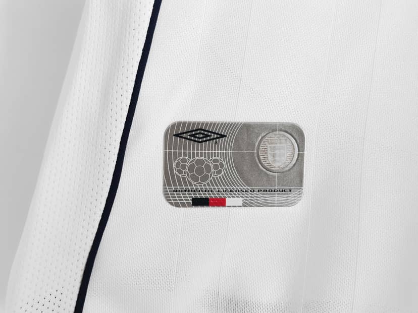 2002 Retro England Home Shirt--11