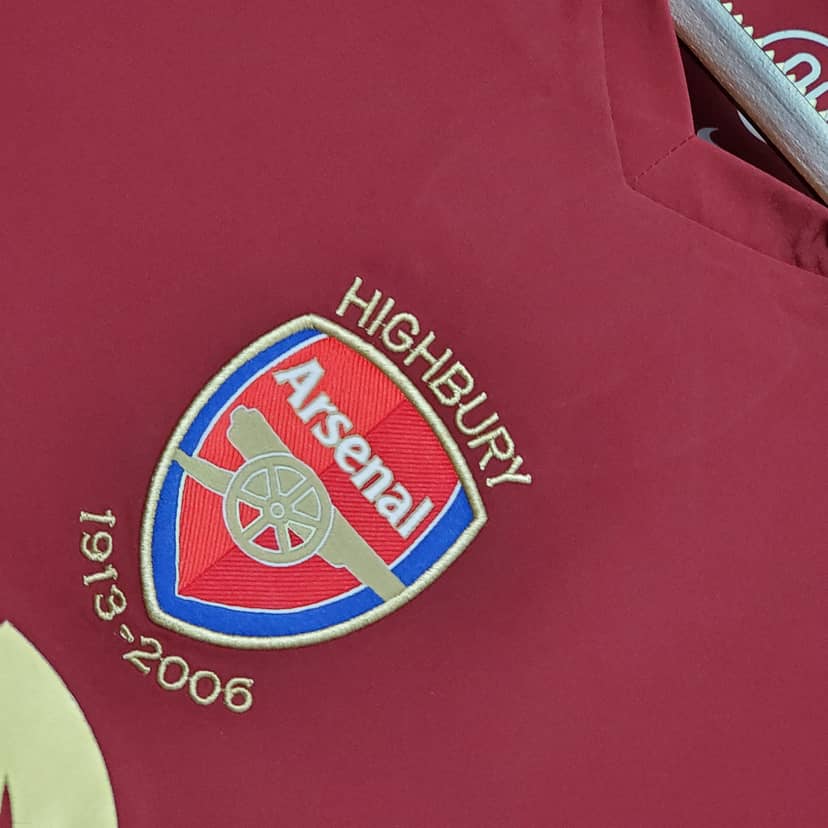 Maillot Retro Arsenal Domicile 2005/06--4