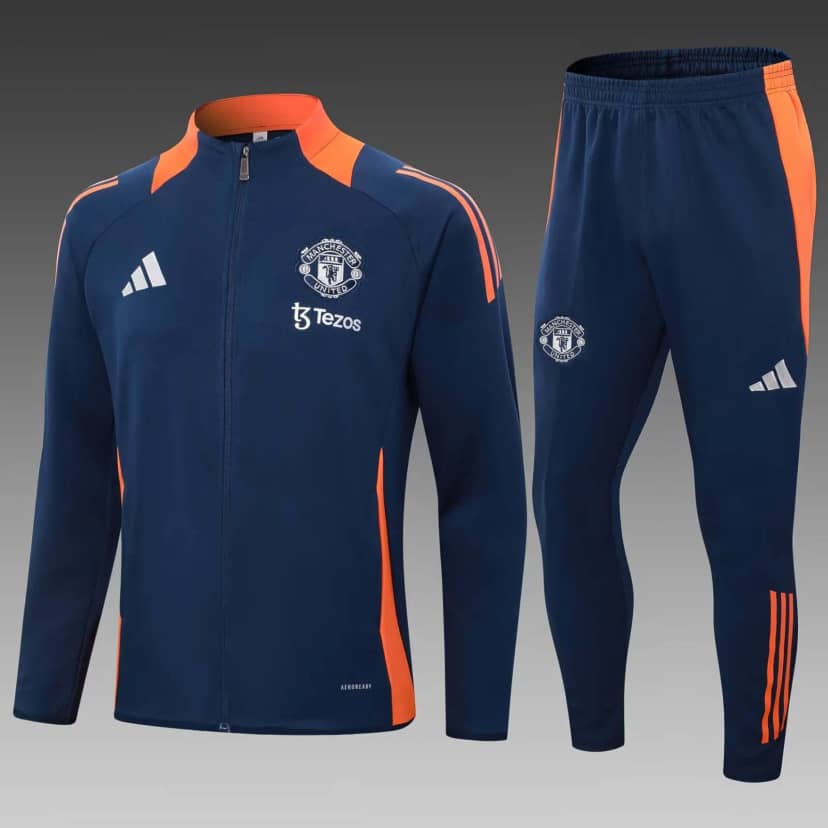 Ensemble Veste Manchester Zip Intégral 2024/25 Bleu Roi