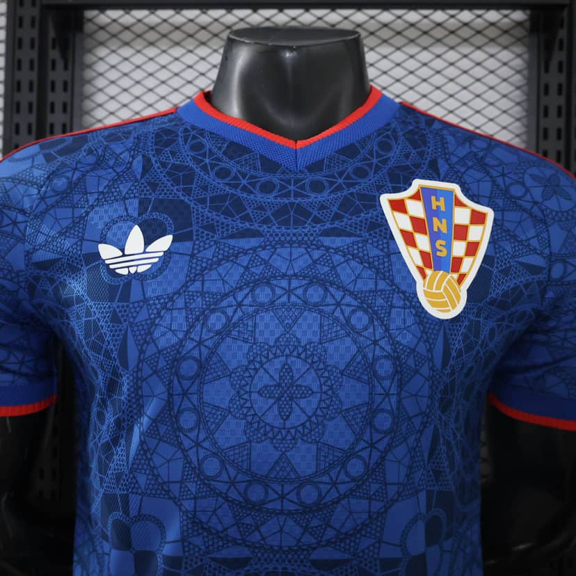 Camisola Croácia Alternativa 2026/27 Versão Jogador--2
