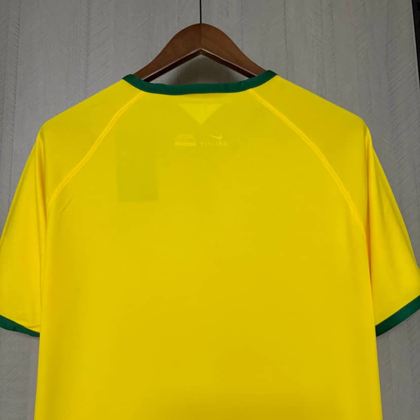 Koszulka Retro Brazylii domowa 2014--3
