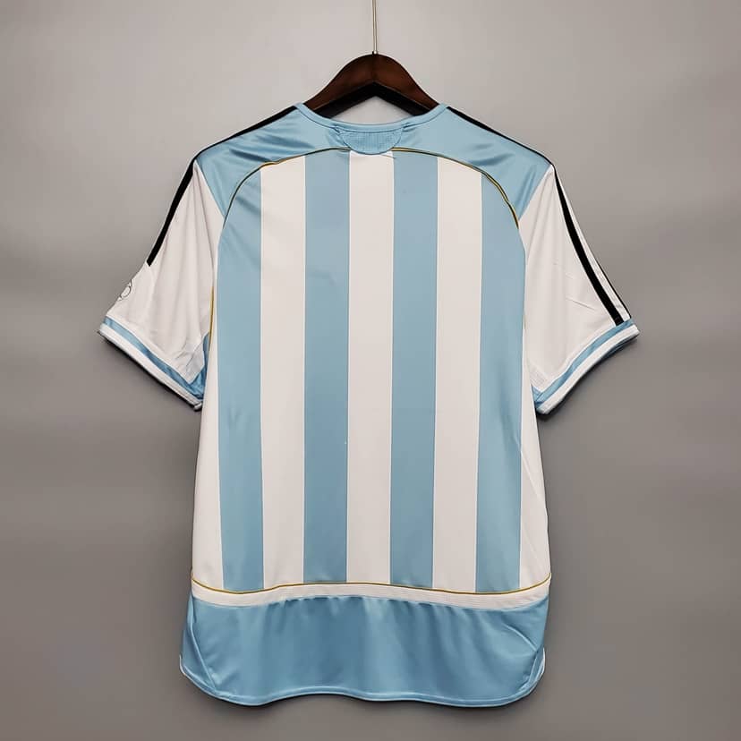 Maglia Retro Argentina Home 2006--1