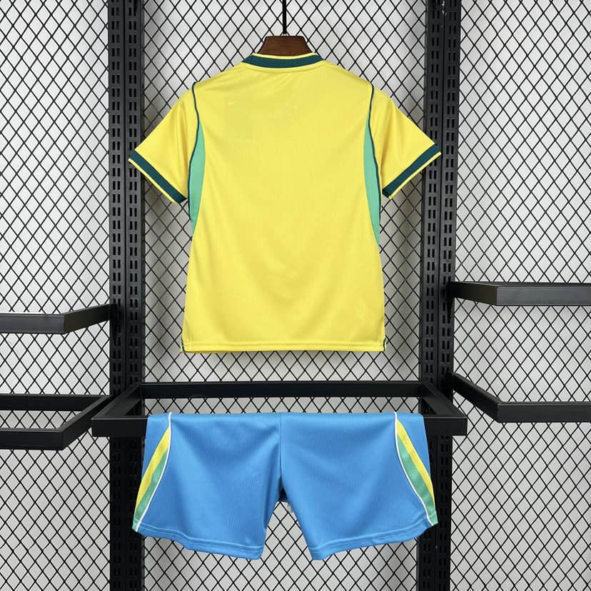 Camiseta Brasil Primera Equipación 2026 Niño--1
