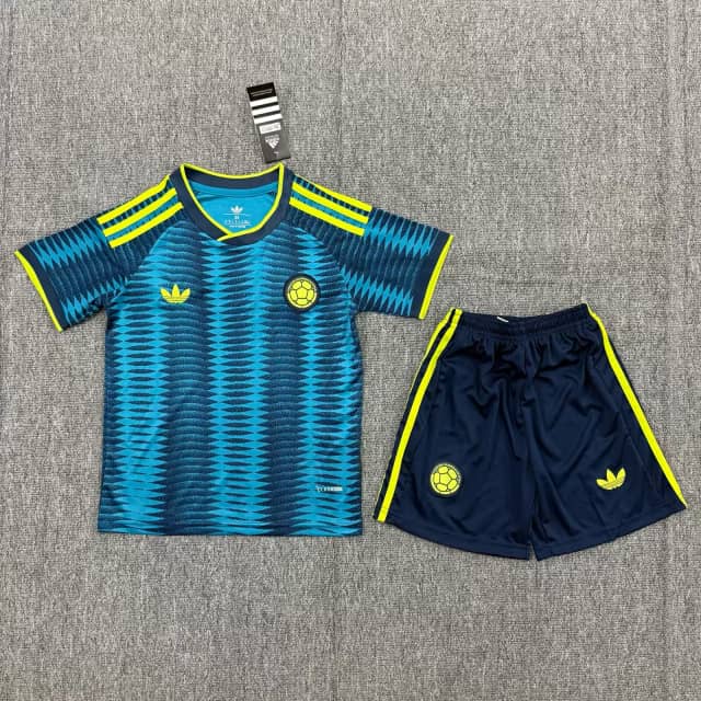 Camiseta Colombia Segunda Equipación 2026 Niño