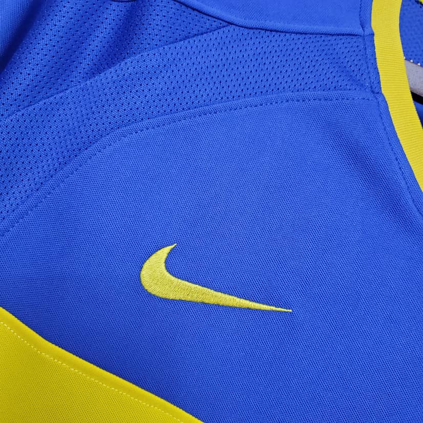 Camiseta Retro Boca Juniors Primera Equipación 2003/04--3